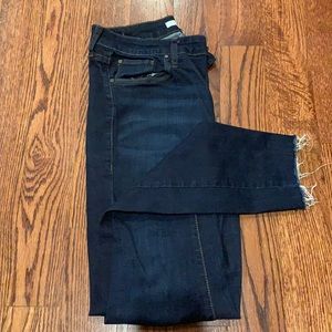 BP Skinny Jeans with Frayed Bottom